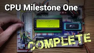 LCD Character Display: Milestone 1 Complete!