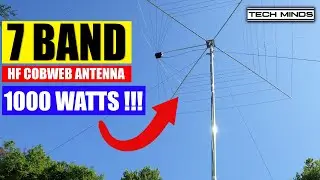 7 BAND HF COBWEB ANTENNA - 1 KILOWATT RATING