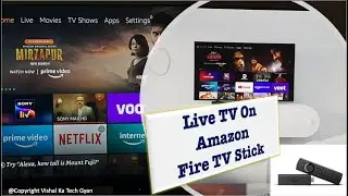 New Update | How to watch Live TV on Amazon Fire TV Stick | Step by Step Guide | Hindi |