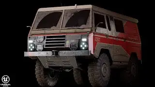 Volvo C303. Unreal Engine. Test Drive.