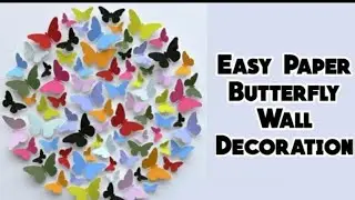 paper butterfly ll how to make paper butterfly origami