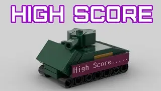 High Score танк из ЛЕГО | cамоделка из лего \ High Score LEGO tank | homemade lego