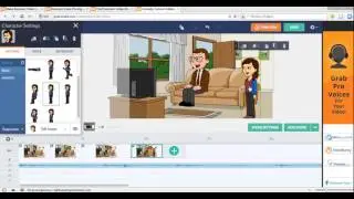 Как создавать анимационные видео презентации в GoAnimate