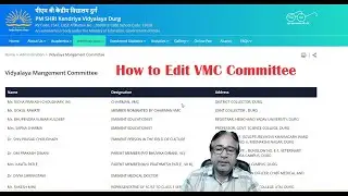 How to Edit or Add VMC members in KV Website