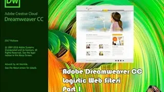Adobe Dreamweaver CC ile  Logistics Web sitesi Part 1