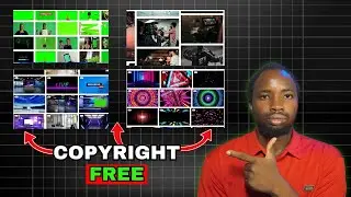 How To Get HIGH-QUALITY Copyright Free Footage For YouTube Videos, Stickers, Led Background!