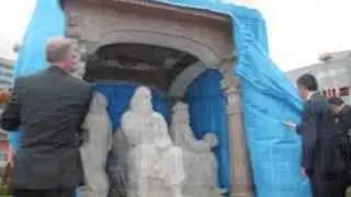Greats Iranian Statue in Vienna !تندیس نوابغ ایران در وین