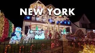 New York Christmas 2024 ✨ Dyker Heights Christmas Lights & Decorations