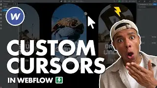 3 AMAZING Custom Cursors and How to Build Your Own - Webflow Cloneables + Tutorial