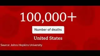 US coronavirus death toll surpasses 100,000+