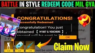 Battle In Style Music Redeem Code🤯 | Today Redeem Code Free Fire | Free Fire New Redeem Code 17 July