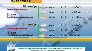 ПОГОДА 20 21 дек  Ейск Краснодар Ростов