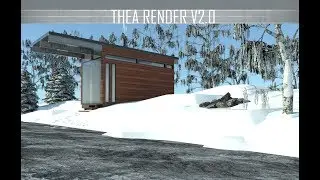 Getting Started With Thea Render 2.0 For SketchUp 26 (Tiny Home)