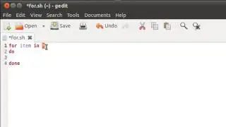 Shell Scripting Tutorial 41  The 'for' Loop
