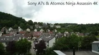 4K vs. 1080p - Sony A7s vs. Atomos Ninja Assassin