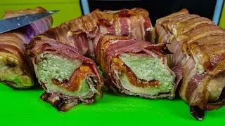 Куриное филе в беконе