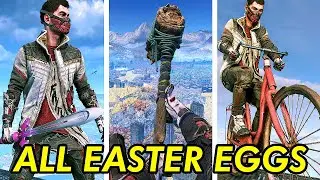 Dying Light 2 - All Easter Egg Weapons and Items Showcase