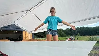 OUR boat won't FIT in the GARAGE!? (What will we do?!)
