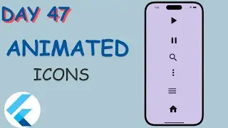 Animated Icons In Flutter  || Flutter Animated Icons