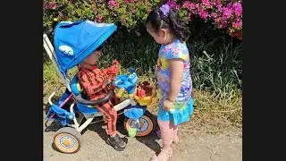 Hot afternoon,play wth flower 🌸 (April 25,2026)