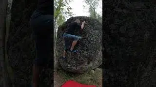 Боулдеринг 6A. Boulderingclimbing