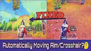 | How To Solve Auto Moving Aim/Crosshair in Pubg Mobile | Fixed Gyroscope Auto Moving |