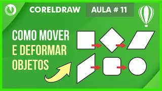 How to move, deform, or tilt objects in Corel Draw.
