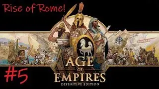 Age of Empires 1 HD Definitive: Rise of Rome Campaign #5 (Battle of Zama)