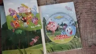 Открытие DVD-диска Смешарики: 
