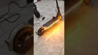 Extended deck with turn signal lights on Xiaomi Pro 2. iDeck successor. Subscribe for updates.