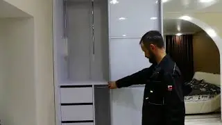 Шафа купе на замовлення шириною чотири метри