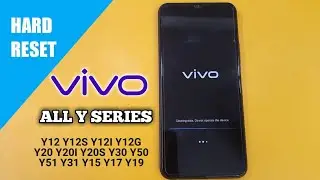 How to Hard Reset Vivo Y12s, Y12i, Y12G, Y12 / ANDROID 11