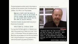 Your Screenplay's Theme: Screenwriter Gerald DiPego