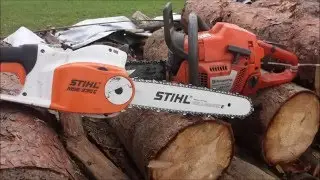 Stihl MSE 230 CBQ vs Husky 357 XP