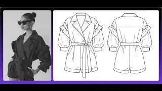 Image to Sketch - Get clean technical sketches from any fashion image