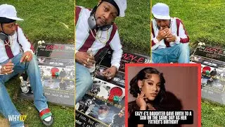 Dj Quik Visits Eazy E’s Grave At His Bday ‘Eazy E’s Daughter Gave Birth To A Son At Her Pop’s Bday’