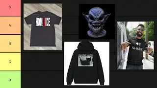 Opium Merch Tier List