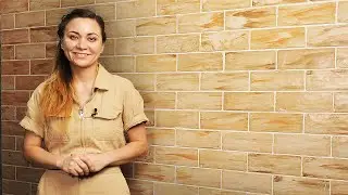 VARNISH + PLASTER = BRICK !!! DECORATIVE BRICK WITH THEIR OWN HANDS !!! IMITATION BRICKWORK !!!