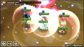 summoners war fire pioneer and water kung fu girl display
