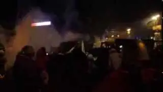 Catapult firing Kiev Ukraine