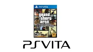 GTA San Andreas PS Vita. Unofficial Port For PS Vita.