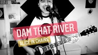 DAM THAT RIVER - ALICE IN CHAINS (acoustic) ///Audio-Technica AT2020/ Sennheiser e-835/Scarlett Solo