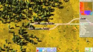 Single Rail Intersections without deadlocks (Factorio)