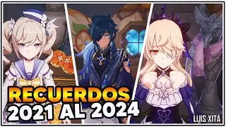 La habitación de los RECUERDOS ◈「 Genshin impact v 4.8 」• TODOS los EVENTOS de VERANO 2021 al 2024 ✦