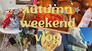 autumn weekend vlog | my 100th video, thrifting for fall wares  + haul 🍁🦉⭐ | vulpween