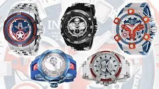 MARVEL Men's Marvel Quartz Stainless-Steel Watch ساعات مارفيل