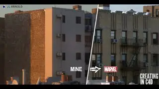 I tried to recreate this shot from SPIDER-MAN HOMECOMING!.