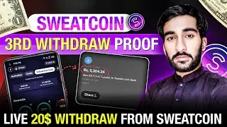 Earn $20 Withdraw 🚀 - Sweatcoin Withdraw Money Bank Account 2024 | SweatCoin se Paise Kaise Kamaye