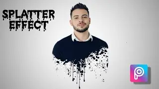 SPLATTER EFFECT PICSART| Splash Effect Editing Tutorial🔥|Mobile Editing Ideas
