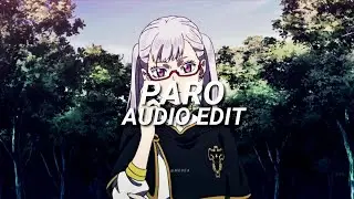 Paro - Nej (AUDIO EDIT)